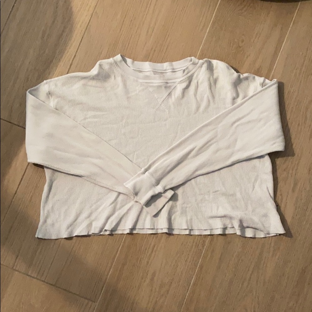Crop sweater.